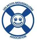 Logo de l’association Les Petits Moussaillons : une bouée souriante.